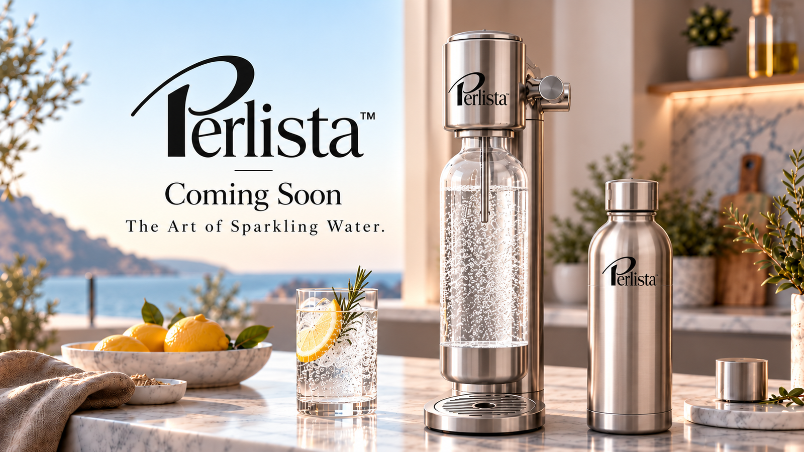 Perlista Sparkling Water Coming Soon